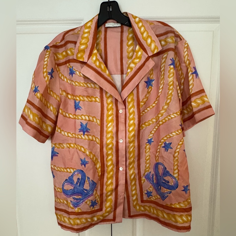 Sandro Women Shirt - Size US L / Eur 3 - Brand new